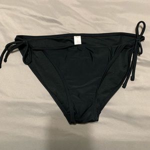 Black bathing suit bottoms